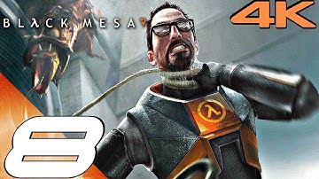 BLACK MESA - Gameplay Walkthrough Part 8 - Xen [4K 60FPS] Half-Life Remake