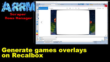 ARRM : Generate games overlay on Recalbox