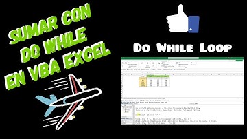 Sumar con Do While en VBA Excel