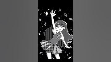 Mari in GIF pixel art #pixelart #1bit #omorifanart #omori
