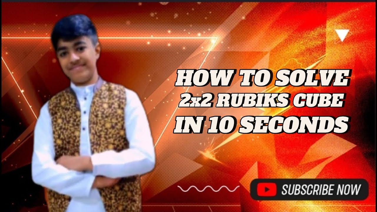 How To Solve 2x2 Cube 😱 Fastest Way By Ayaan Cube Master - YouTube