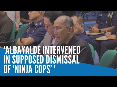 Albayalde intervened in supposed dismissal of Pampanga ‘ninja cops'—Magalong