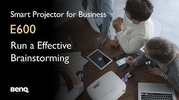 Hold an Effective Brainstorming with EH600 Smart Projector