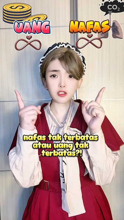 #pov : setiap orang bisa memilih nafas atau uang tak terbatas..