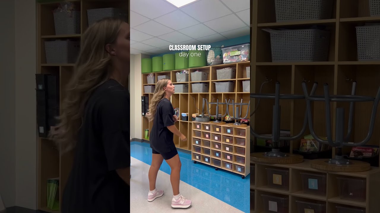 She S BACK With Classroom Setup Day One 