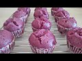 PURPLE SWEET POTATO CUPCAKE / PUTONG KAMOTE || Mommy Cheesy