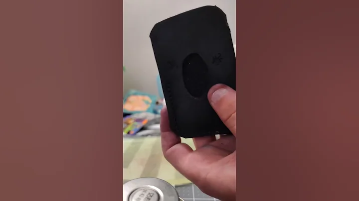 leather card holder #leather #leathercraft #leatherworking #handmade