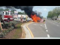 Car fire on Dale Mabry