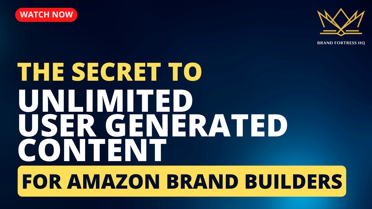 The Secret to Unlimited User Generated Content for Amazon Sellers