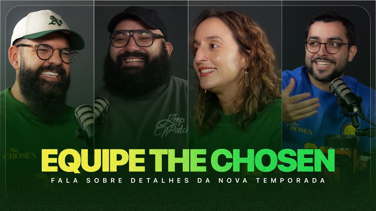 Matheus Horácio no canal Copiando Jesus falando dos bastidores da sexta temporada de The Chosen
