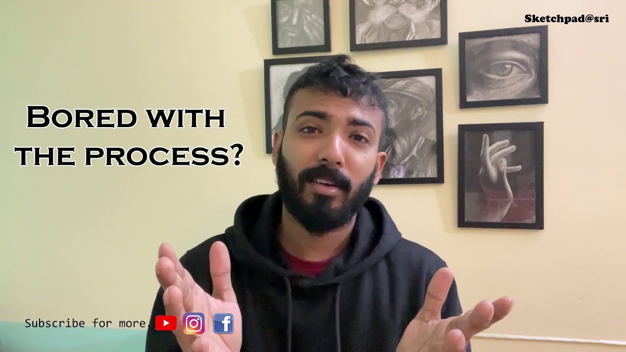 Why are you getting bored while drawing?