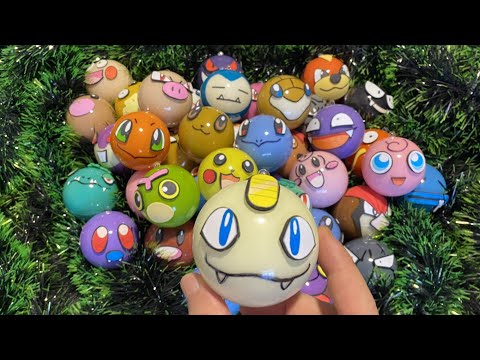 Pokémon themed Christmas baubles - Pokémon Christmas Tree