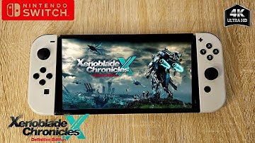 Xenoblade Chronicles X: Definitive Edition Nintendo Switch Oled  Gameplay 4k 60fps