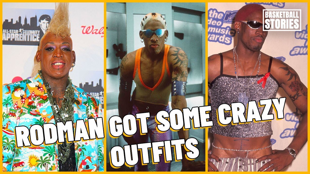 7 of Dennis Rodman's most iconic outfits