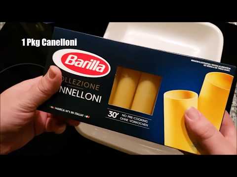 Video: Cannelloni Mit Kirsch-Quark-Füllung