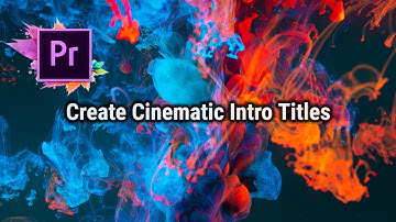 How To Create a Clean Cinematic Title Animation in Premiere Pro Tutorial 2020
