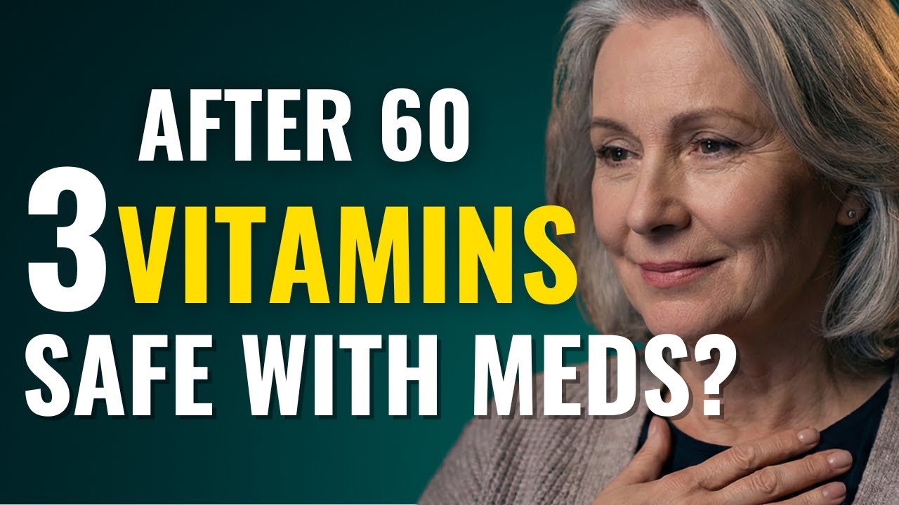 3 Vitamins That Are Usually Safe With Blood Pressure Meds After 60