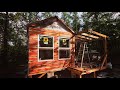 A One Of A Kind Off Grid Tiny House | Helping The Crockers Put Up Cedar Siding!