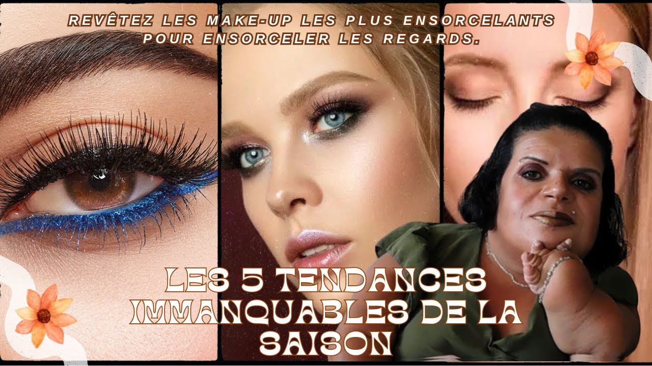 Les 7 grandes tendances maquillage automne-hiver 2023-2024