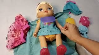 Baby Alive Doll  How fast  Grows up || sweet care and talking doll Review