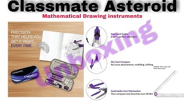 #classmate #classmate equipment Classmate Asteroid instruments box Unboxing video🎁