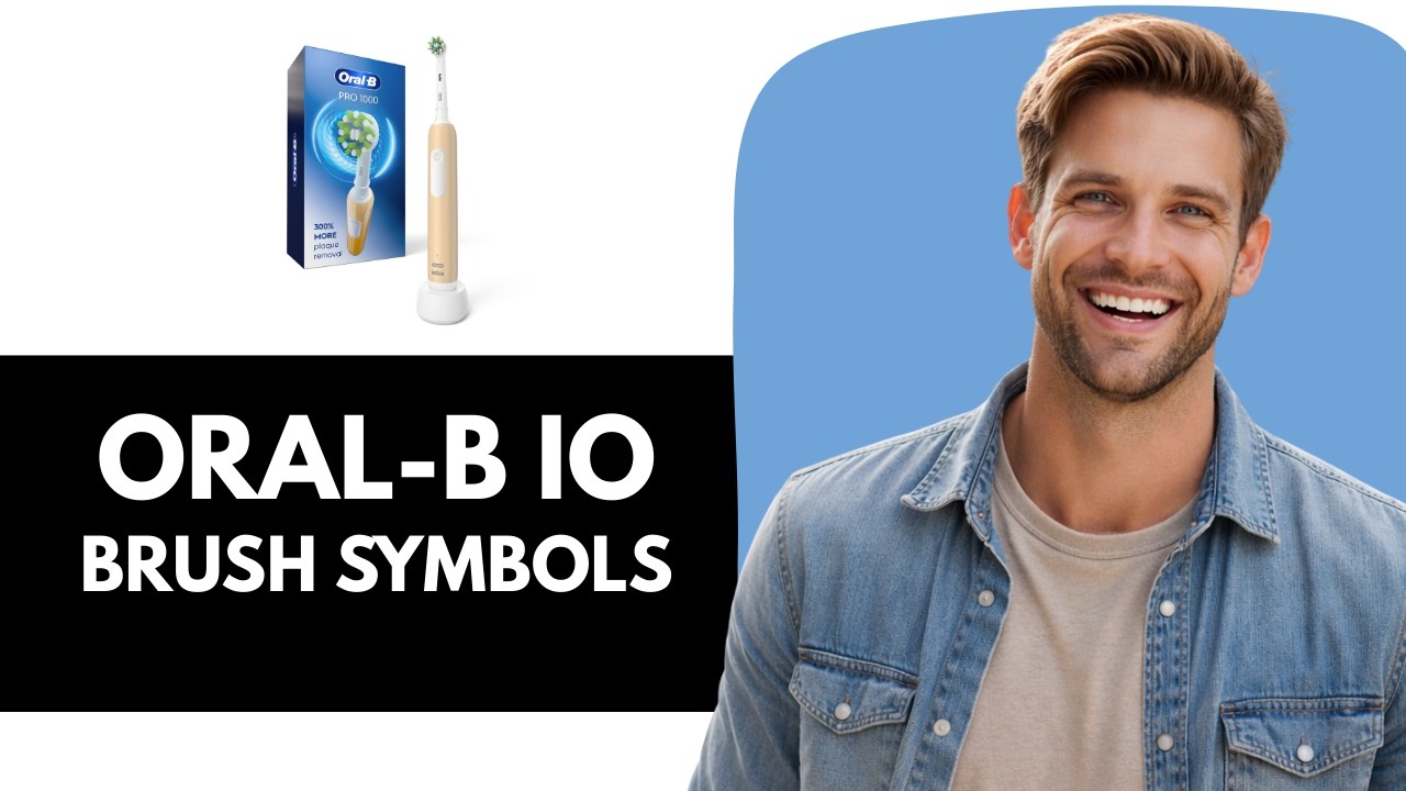 Oral B IO Brush Head Symbols Meaning