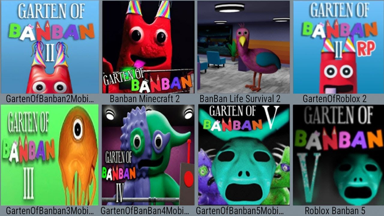 Garten Life Survival Chapter 2,Garden Banban 3,Garten Roblox