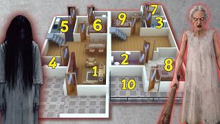 Playing Hide and Seek to Survive GRANNY!! Hiding in a Haunted House | Escape the Ghost Before It'... screenshot 5