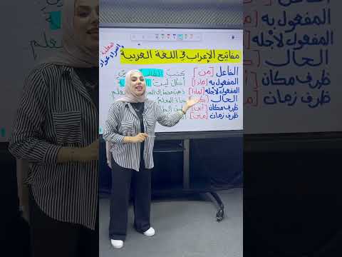 استراتيجيات اكسبلور مدرسة اللغة العربية اعراب 