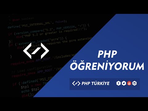 Video: Bunun PHP'de kullanımı nedir?