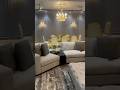 Luxe Neo classical living room with Dining area. #home #classicinterior #modernrooms #classicliving