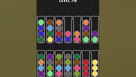 【Ball Sort Puzzle】Level.715