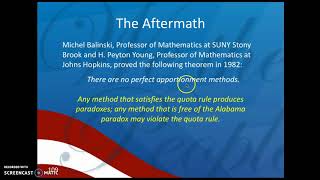 History of Congressional Apportionment, Part 4