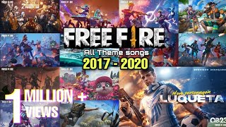Free Fire All Theme Songs 2017 - 2020 (OB23) | Old - New Theme Song | High Quality