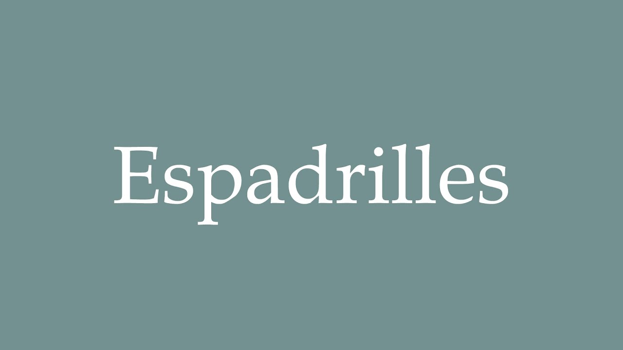franca espadrille