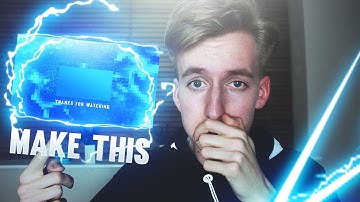 How To Make A Clean End Screen/Outro In Photoshop + FREE TEMPLATE