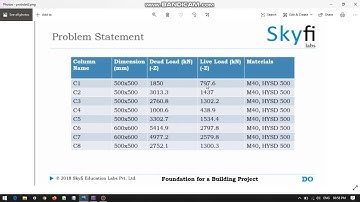 Foundation Design - Project assignment for Skyfi Labs online course - by Gunasekaran