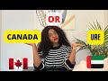 Canada vs mirats arabes unis duba quel pays est le meilleur 