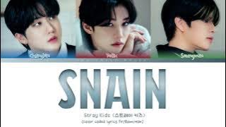 [VOSTFR] Stray Kids Changbin, Felix, Seungmin 'SNAIN' lyrics (color coded fr)