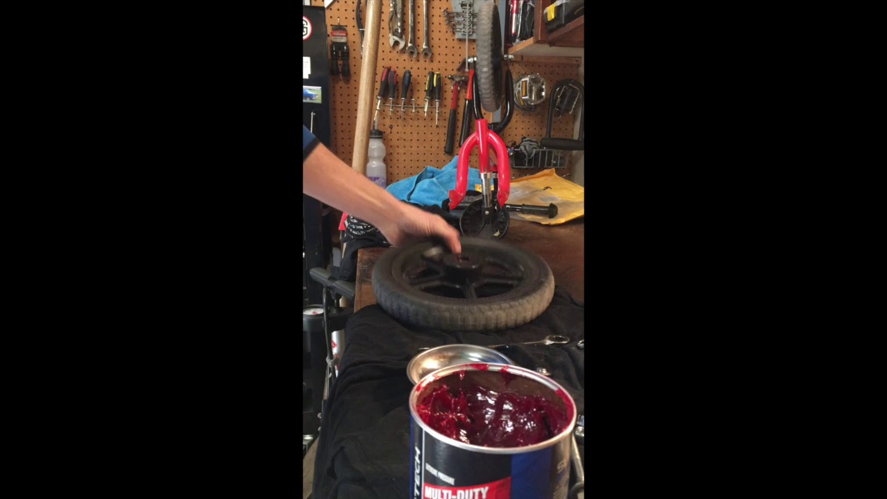 bicycle wheel bearings maintenance