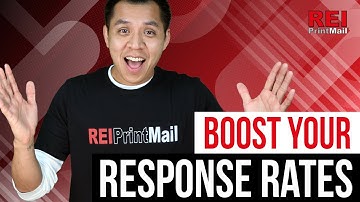 We Can Help You BOOST YOUR RESPONSE RATES