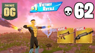 High Elimination INVINCIBLE Solo vs Squads WINS Full Gameplay (Fortnite OG Chapter 1 Season X)!