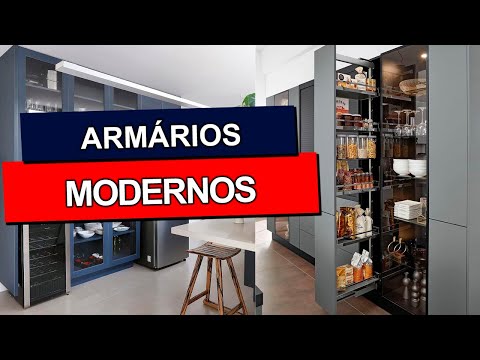 Vídeo: Armários de cozinha modernos