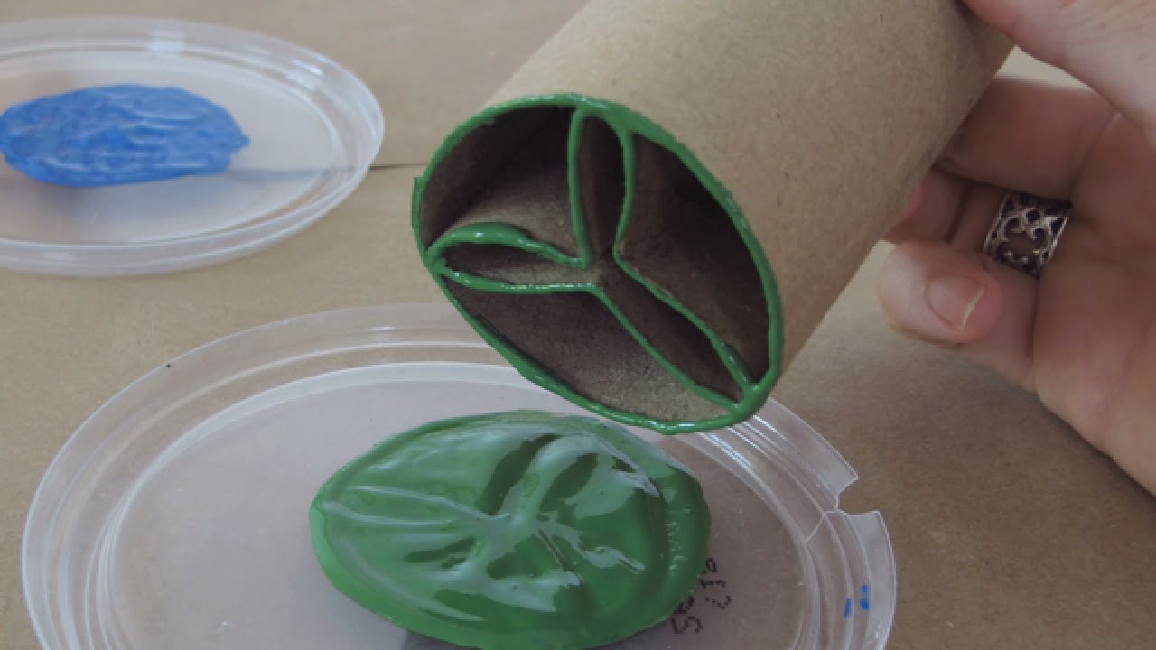 How To Make Toilet Paper Roll Stamps Online