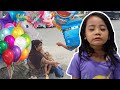 SEDIH JUALAN BALON KARAKTER SAMBIL GENDONG ANAK | BERBURU