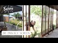 DIY home projects on a budget  || Outdoor projects || Carport privacy solution