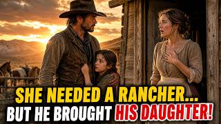 A Lonely Rancher Knocked and Said, They Told Me You Needed a Rancher Then the Widow Saw His Daughter