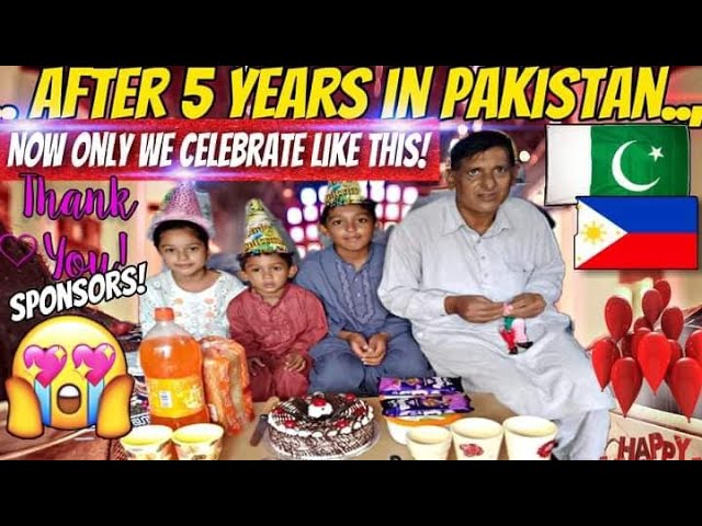 PINAY SECOND WIFE PAKISTAN celebrating 5yrs her in pakistan birthdays n anniversaries