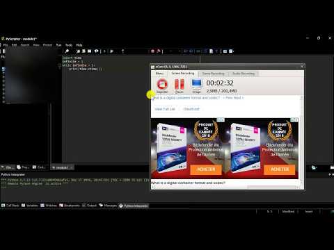 Tuto || COMMENT CREER UNE HORLOGE EN DIRECT AVEC PYTHON (#2) Lire la description !