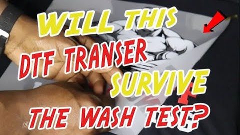 Does This DTF Transfer Really Work? (My Craft Source) Plus Wash Test